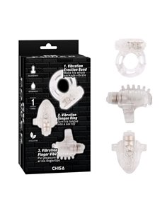 Kit 3 Anillos para el Pene Teasers Ring Kit 2