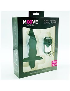 Plug Anal con Vibración y Control Remoto Negro 2