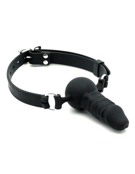 Mordaza con Dildo Silicona