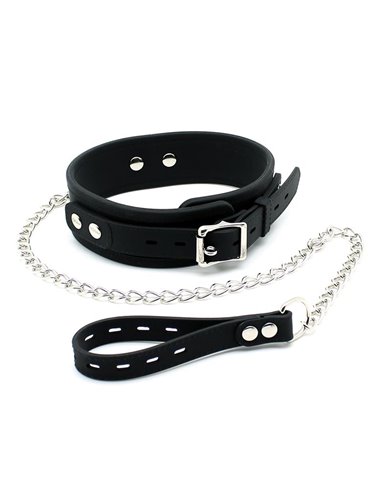 Collar con Correa Silicona