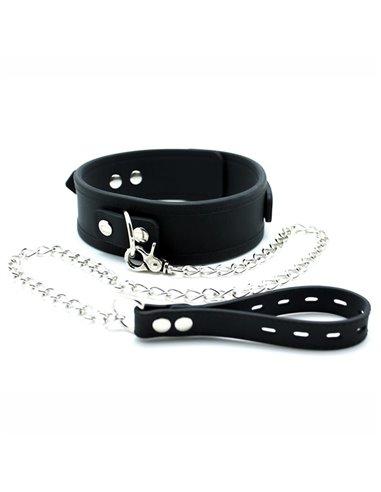 Collar con Correa Silicona