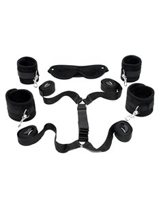 Correas de Supresión para la Cama Negro