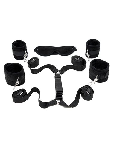 Correas de Supresión para la Cama Negro