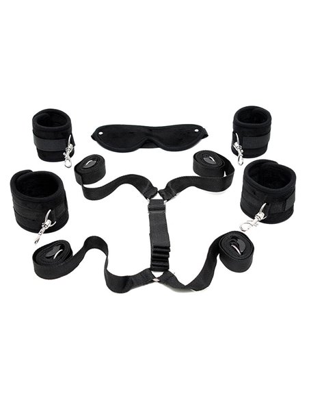 Correas de Supresión para la Cama Negro