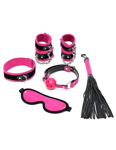 Set de Bondage 6 Piezas Rosa