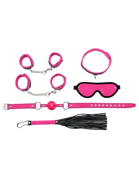 Set de Bondage 6 Piezas Rosa
