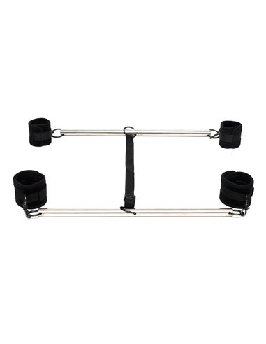 Barras Ajustables para Brazos y Piernas Color Negro