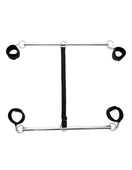 Barras Ajustables para Brazos y Piernas Color Negro