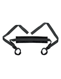Set de Ataduras Ajustable Negro