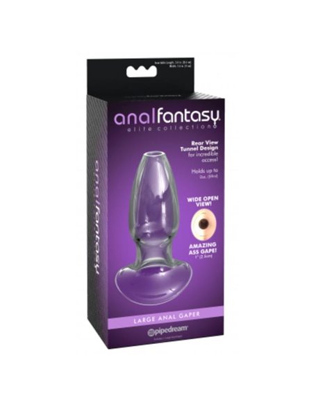 Plug Anal Gaper Grande Transparente