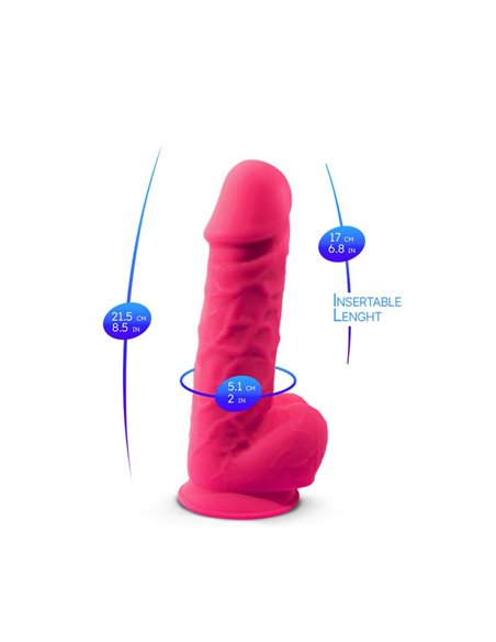 Dildo Dual Density Mod. 1 - 8.5 Rosa