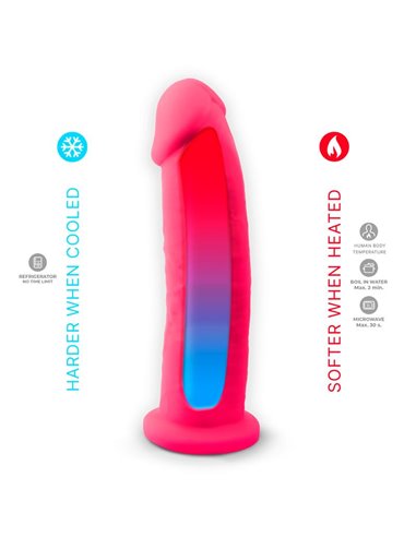 Dildo Dual Density Mod. 2 - 9 Rosa