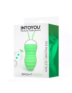 Brightgreen Huevo Vibrador Control Remoto USB Silicona 2