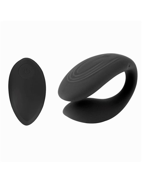 Couply Juguete para Parejas con Control Remoto USB Unibody Silicona Líquida