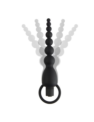Marbe Cadena Anal con Vibración USB Silicona