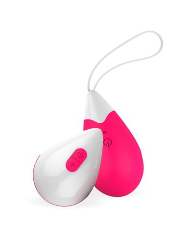 Huevo Vibrador Control Remoto USB Silicona Rosa
