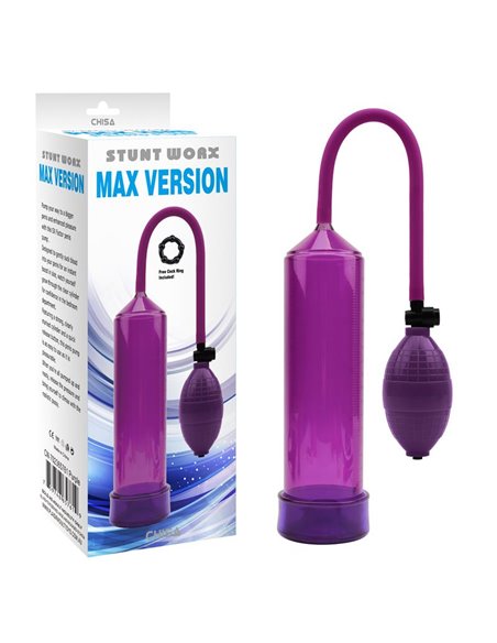 Bomba de Succión para el Pene MAX Version Purpura