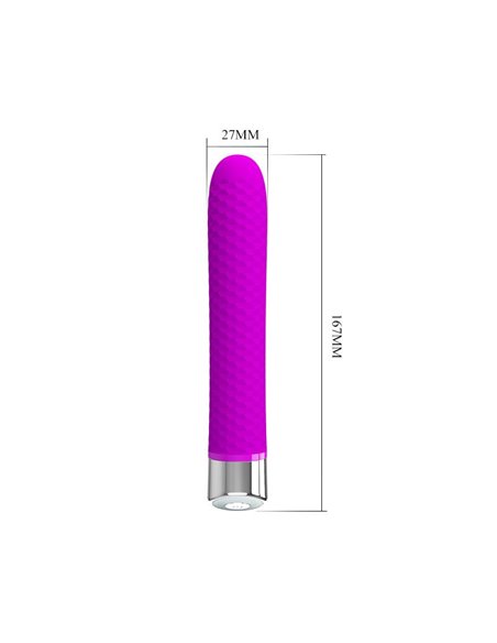 Vibrador Reginald Silicona Purpura
