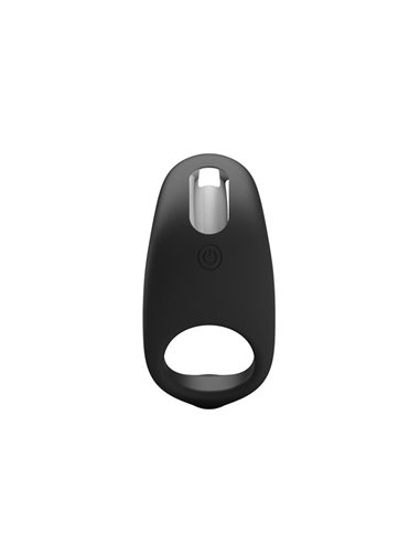 Anillo Vibrador Gemma USB Silicona Negro