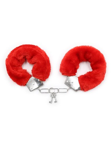 Esposas de Metal para Muñecas con Pelo Rojo