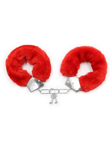 Esposas de Metal para Muñecas con Pelo Rojo