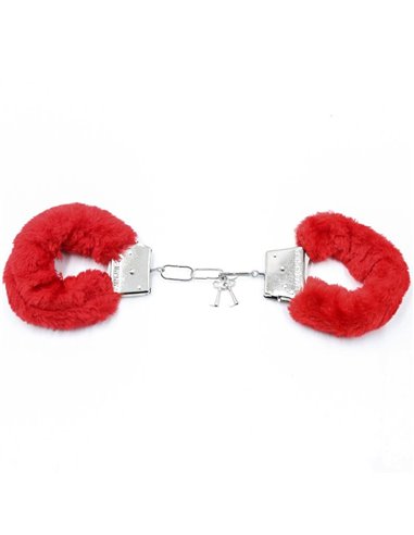 Esposas de Metal para Muñecas con Pelo Rojo
