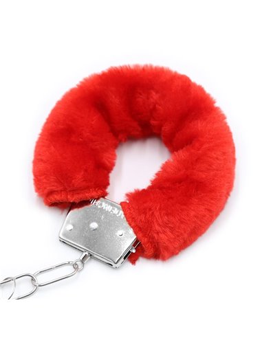 Esposas de Metal para Muñecas con Pelo Rojo