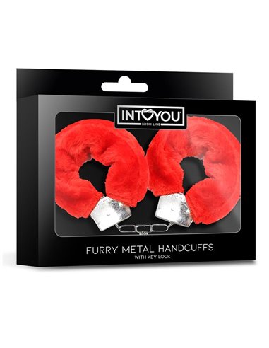Esposas de Metal para Muñecas con Pelo Rojo