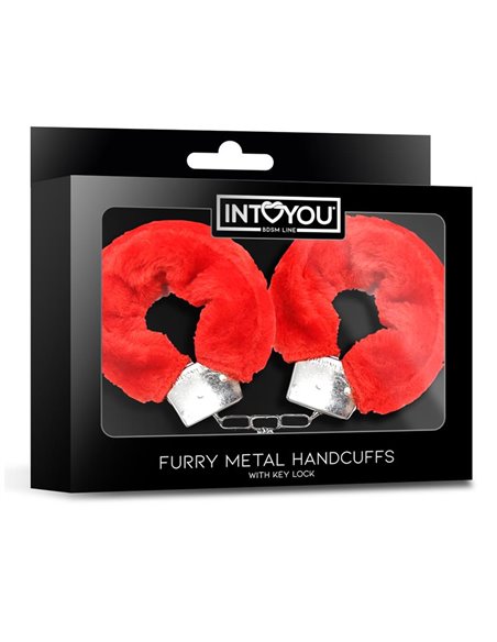 Esposas de Metal para Muñecas con Pelo Rojo