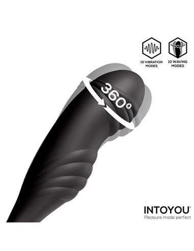 Kamber Plug Anal Vibración y Waving 360º y Estimulador Testículos