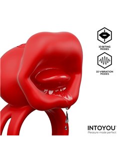 Bittey Anillo Vibrador con Biting - Mordisqueo 2