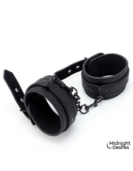 Set de Restricciones con Esposas y Collar con Correa