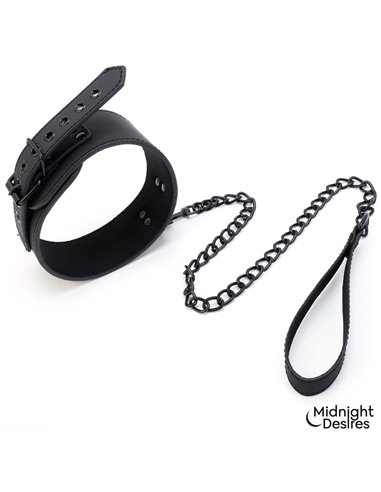 Set de Restricciones con Esposas y Collar con Correa