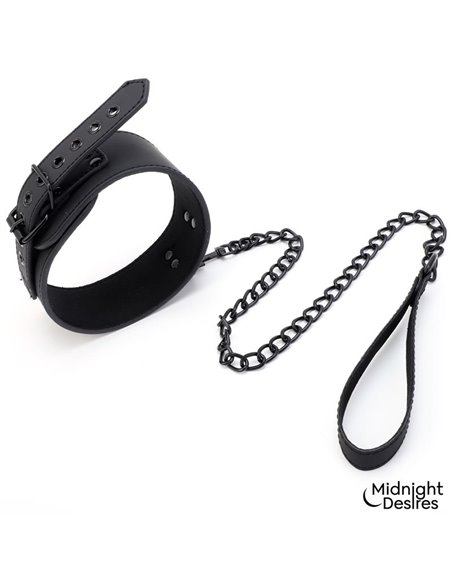 Set de Restricciones con Esposas y Collar con Correa