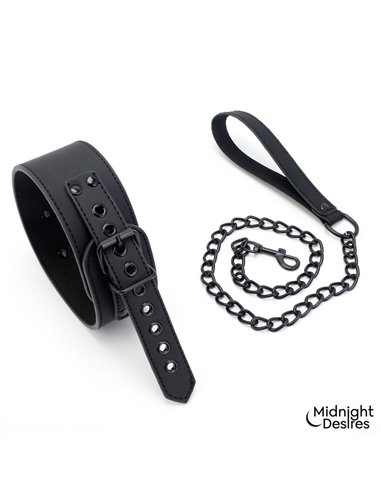 Set de Restricciones con Esposas y Collar con Correa