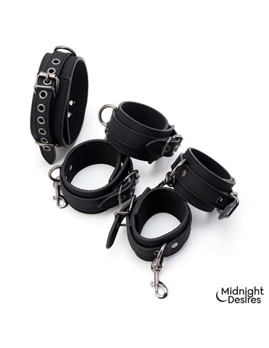 Set de Restricciones con Collar y Esposas