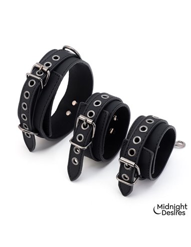Set de Restricciones con Collar y Esposas