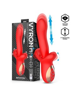 Vyron Vibrador con Thrusting y Biting (Mordisqueo)