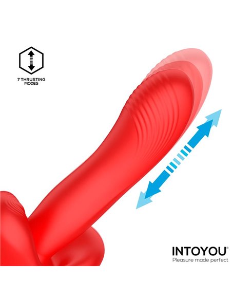 Vyron Vibrador con Thrusting y Biting (Mordisqueo)