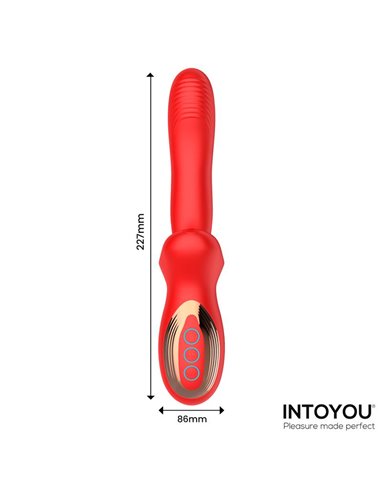 Vyron Vibrador con Thrusting y Biting (Mordisqueo)