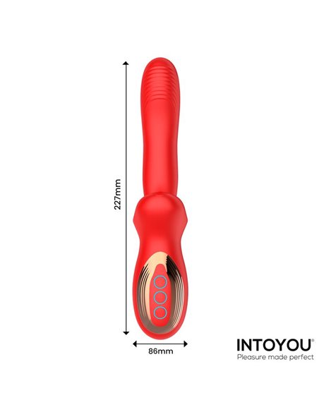 Vyron Vibrador con Thrusting y Biting (Mordisqueo)