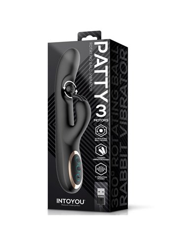 Patty Vibrador con Bola Rotadora 360º