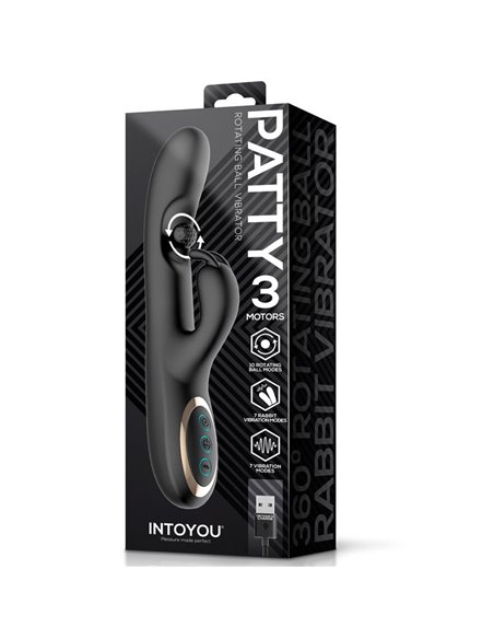 Patty Vibrador con Bola Rotadora 360º