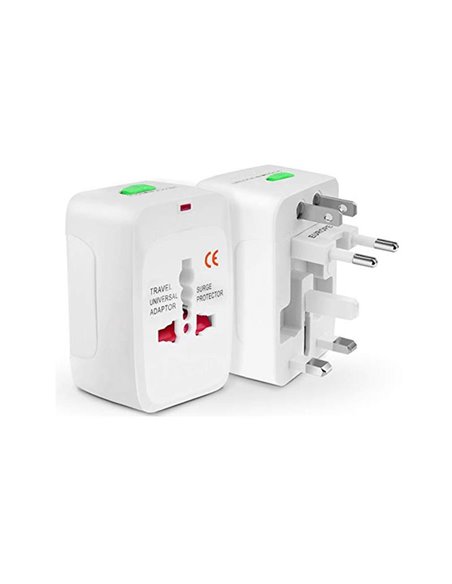 Adaptador Universal de Viaje US/AU/UK/EU