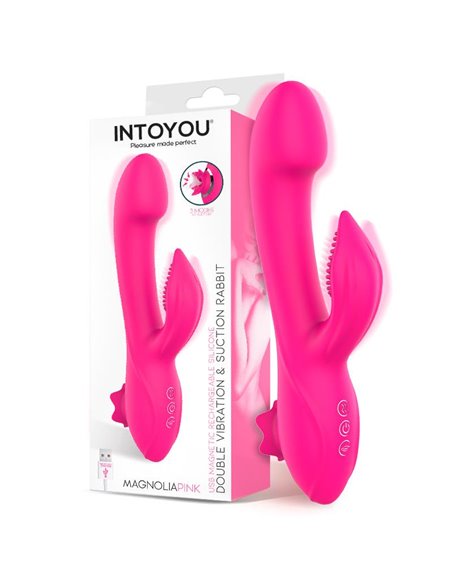 Magnoliapink Vibrador con Succión