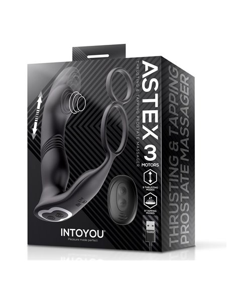 Astex Masajeador Prostático con Thrusting y Tapping