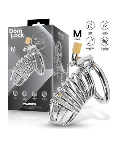Warden Jaula para el Pene Talla M