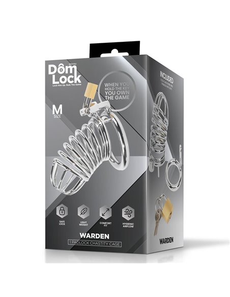 Warden Jaula para el Pene Talla M