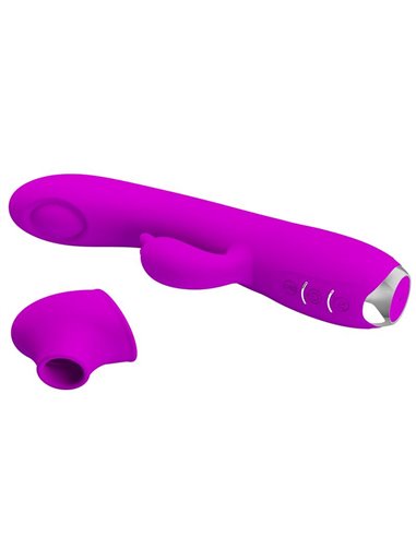 Regina Vibrador con Succión y Tapping