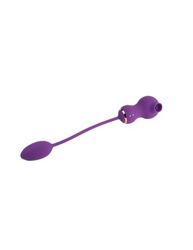 Rusher Succionador de Clítoris y Huevo Vibrador